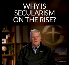 173K views · 153 reactions | Ben asks Franklin Graham on the rise of secularism and religious people's involvement in politics. | Daily Wire | Facebook