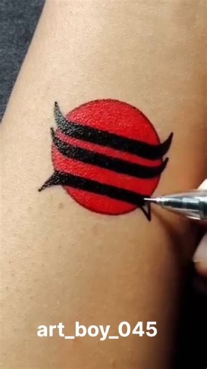 Stepping into Serenity | Torii Gate Temporary Tattoo idea ....#tattoo #art