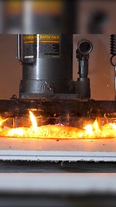 Don't crunch lava in a hydraulic press 🌋 | The Action Lab