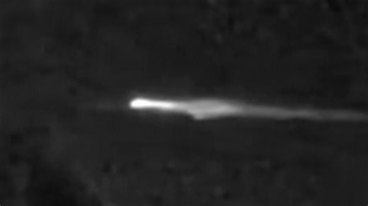 Space junk seen entering Earth's atmosphere above Melbourne