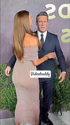 Johm Hamm & Wife Stunning On Red Carpet❤️😍 #johnhamm