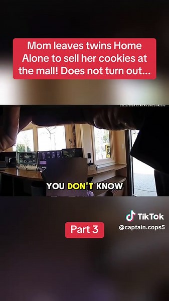 Mom leaves twins Home Alone to sell her cookies at the mall! Does not turn out...