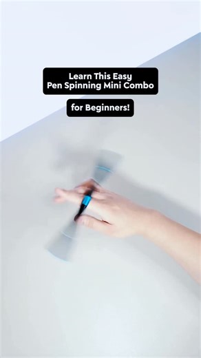 Ryzing Spins on Instagram: "Learn this easy pen spinning mini-combo for beginners! 👍 Want to learn pen spinning? Check out the YouTube channel in the bio link for in-depth tutorials! 👍 Share this reel with your friends! 😊 Don’t forget to follow and let’s learn pen spinning together! 🤝 #tricks #skills #penspinning #art #tutorial #howto #challenge #beginner #reels #explore"