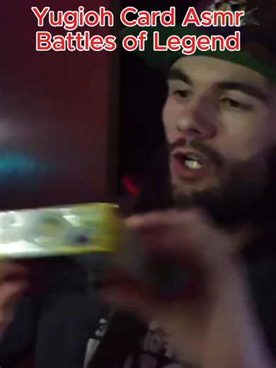 Yugioh ASMR Pack Ripping Experience