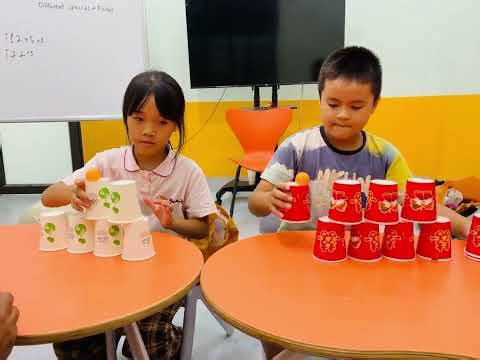 Fun Classroom Cup Stacking Challenge Game 🏆🥤🎉
