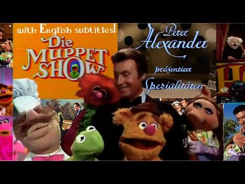ENGLISH SUB - Peter Alexander präsentiert Spezialitäten 11 | The Muppet Show German TV Special 1977