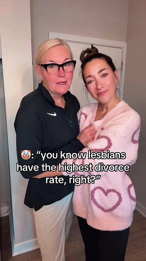 Get out of here with your statistics, Chad, and worry about your own relationship. 🤦🏻‍♀️ #wlw #agegap #agegapmarriage #agegaplesbians #lesbiansoftiktok