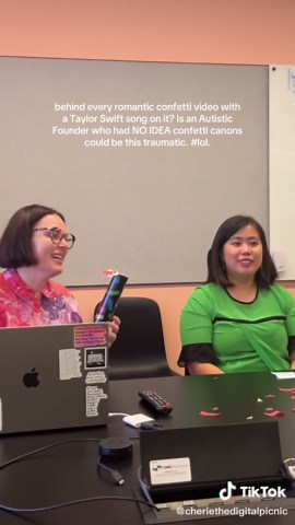 … it’ll take me all year to recover from not realising how aggressive confetti canons are, and pointing this AT MY TEAM to celebrate year in business. Like: I NEARLY TOOK US ALL OUT. 😅