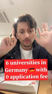 Universities in Germany 🇩🇪 with 0 applications fee Without application fee #studyingermany #studyabroad #scholarship #studyineurope #siyabinkorea | Siyab in Korea