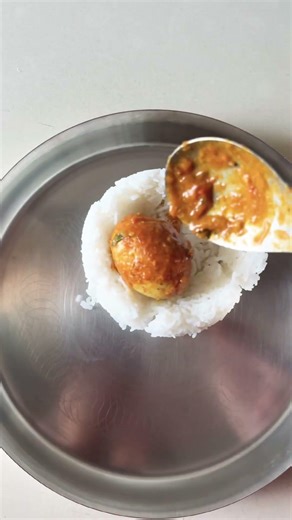 Egg Curry and Rice #lunch #shorts