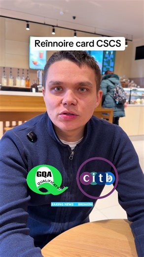 Reînnoire simplă a cardului CSCS la VAC CONTRACTORS