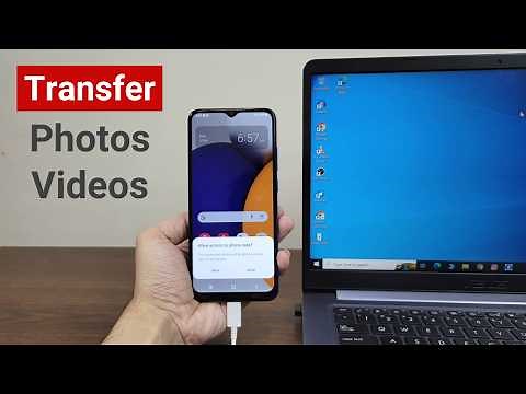 How to Transfer Photos or Videos from Android to Laptop or PC
