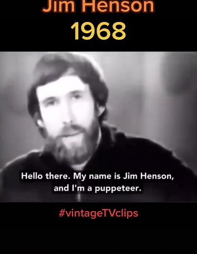 Jim Henson 1968. #jimhenson #muppets #vintageTVclips