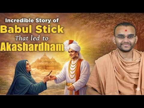Incredible Story of the Babul Stick That Led to Akshardham | Swaminarayan Gurukul Hyderabad
