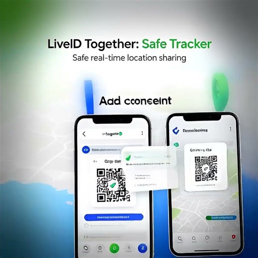 LiveID Together: Safe Tracker - Safe real-time family location pin sharing — QR IDs, mutual consent