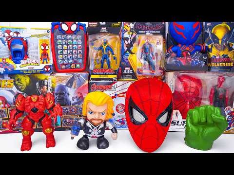 Marvel Spiderman Toys Unboxing Review | Spider Man Mask | Marvel Spiderman Collection Toys