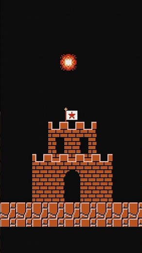 Fireworks Secret in Super Mario Bros! 😮
