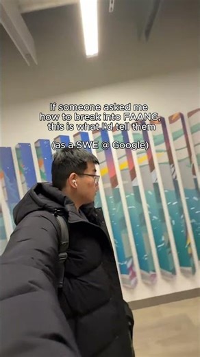 How to break into FAANG #computerscience #college #cs #internships