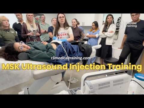 CME Accredited MSK Ultrasound Joint Injection Training Course