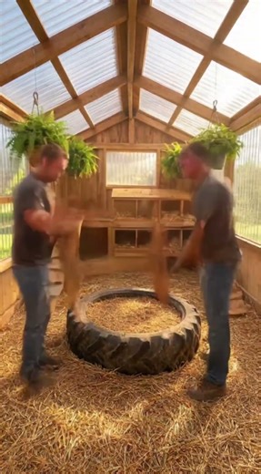 AI Transforms a Chicken Coop in Seconds#glowup #transformation #build