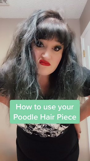 Rockabilly Hair Tutorial with Poodle Pieces