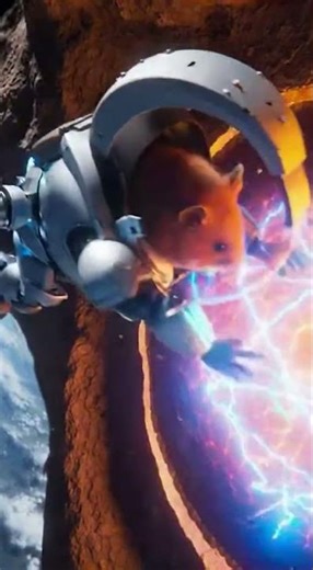 What if a hamster became an astronaut?