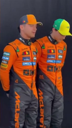 F1 Teammate Bonding: Oscar Piastri & Lando Norris’ Funniest Photo Moment! #f1 #mclarenf1 #f1funny