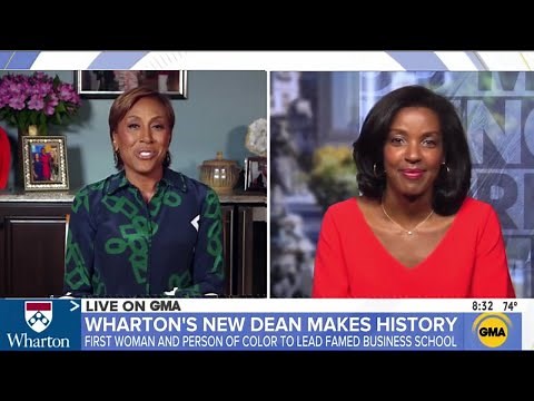Wharton Dean Erika James ‪@GMA‬ Interview with Robin Roberts
