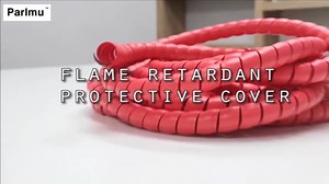 Flame Resistant Hydraulic Hose Protector Spiral Guard High Temperature and High Pressure Spiral Guard Hydraulic Hose Rubber