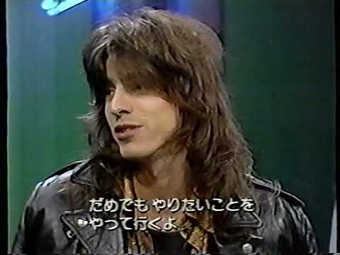 Ratt / Interview on Japanese TV / 88 / Stephen Pearcy / Warren DeMartini /