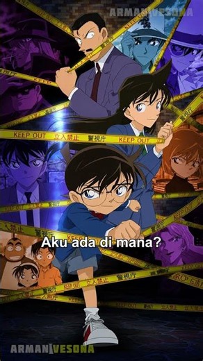 Detective Conan #detectiveconan #japan #anime - Aku Ada di Mana? Episode: 115