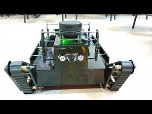LAND PROBE RESCUE ROBOT with application of SLAM for 2D mapping || Raspberry Pi