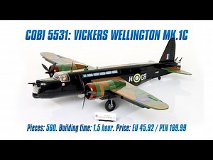 [COBI 5531] Vickers Wellington Mk.1C review & speed build