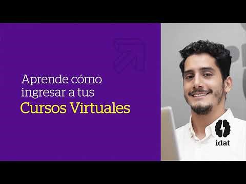 Aprende cómo ingresar a tus Cursos Virtuales