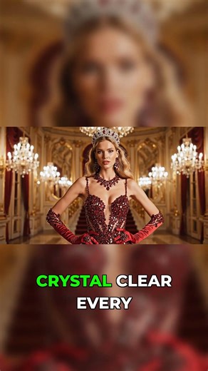 She's Literally a Walking Chandelier Now 💫 #fashiontransformation #gown #wow