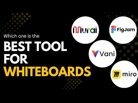 What is the best tool for whiteboards? Fill Miro, Mural, Figjam, Vani HQ Comparison