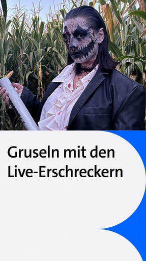 Was macht eigentlich ein "Live-Erschrecker"? 👻 Gruselig ist es auf jeden Fall - und lustig. Für die "Scare Crew" aus Niederbayern ist das Erschrecken eine Leidenschaft. Dazu gehört viel Kunstblut und Schminke. Jetzt versuchen sie etwas Neues: ein "Horror-Maze" im Maislabyrinth. Doch kommen auch zahlende "Opfer"? 🎃 ▶️ Mehr aus "Schwaben Altbayern" in der ARD Mediathek anschauen: https://1.ard.de/Schwaben-Altbayern 📺 Im BR Fernsehen sonntags ab 17.45 Uhr | BR - Bayerischer Rundfunk
