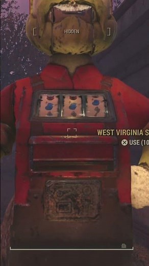 Hitting 1,000 caps on West Virginia Slot Machine (Fallout 76)