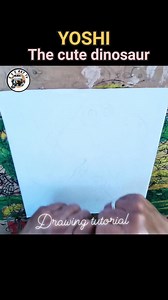 8.7K views · 93 reactions | Cute dinosaur #drawingtutorial #drawingforkids #drawingforbeginners #cutedrawings #art #drawing #fypviralシ #viralreelsfb #viralvideoシ | Elmer Sanchez Endozo Art | Facebook