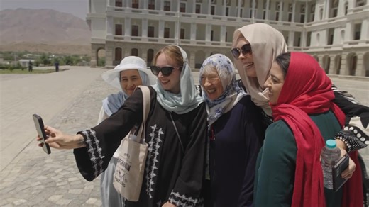 Female tour guides in Afghanistan lead women-only groups as some travelers return
