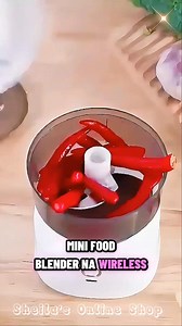 7.4K views · 21 reactions | ✨ Wireless Baby Food Blender & Mini Food Processor #BabyFoodBlender #MiniFoodProcessor #KitchenAppliance #BabyEssentials #FoodChopper #HomeKitchen | Sheila's online shop | Facebook