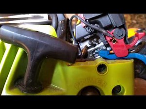 CARBURATOR ADJUSTMENT ON 3416 POULAN