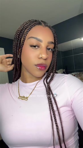 The cutest addition to my nose ring collection! 🤩 #jewelry #nosering #diamond #daintyjewelry #cutejewelry