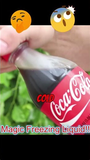 How to make MAGIC freezing soda