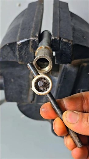 Every Plumber Needs This Trick! 💡 Remove Stuck Plastic Faucet Threads Easily! 🔧🔥 #shorts