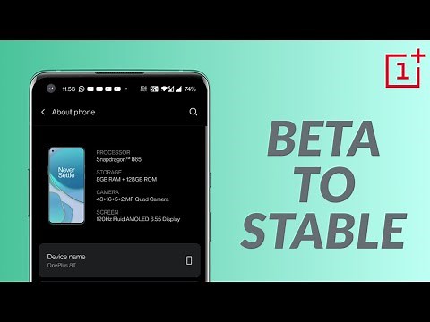 How To Switch Beta to Stable for Any OnePlus | Stable to Open Beta & Open Beta to Stable Oxygen