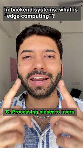CDN Explained in 20 Sec 🤯#cdn #caching #systemdesign #viral #shorts #techshorts #interview #java