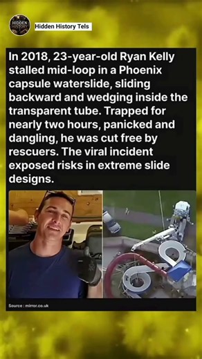 The Rider Who Got Stuck in a Looping Slide🫪
