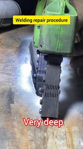 Welding repair procedure (very deep) #welder #welding #repair #procedure #everyone #highlight #foryoupage | Welder Art