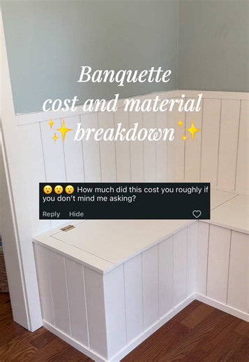 DIY Banquette Cost Breakdown: How I Built One for $275